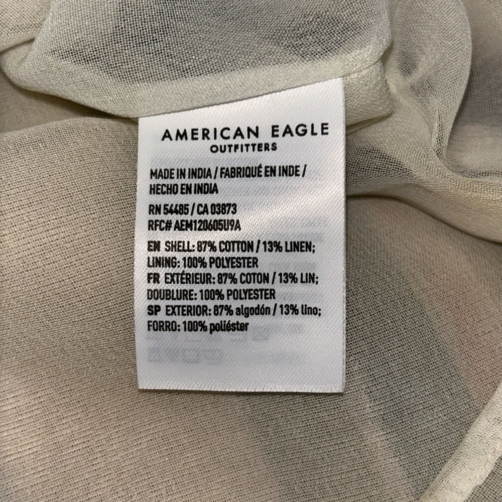 American Eagle Outfitters Paperbag Striped Skirt, Size S - Picture 4 of 4